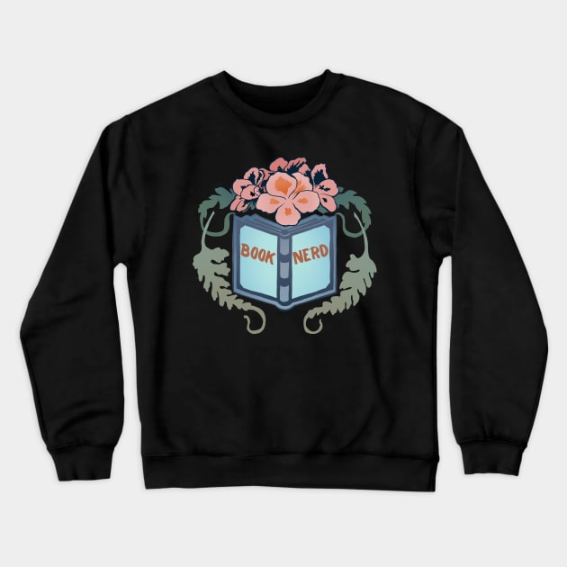 Book Nerd Crewneck Sweatshirt by FabulouslyFeminist